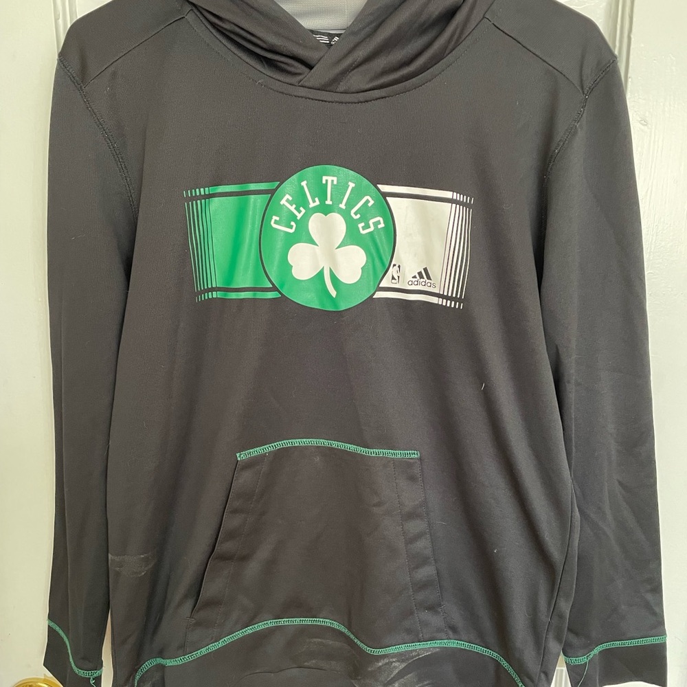 Adidas Celtics Hoodie - Boys Large 14-16